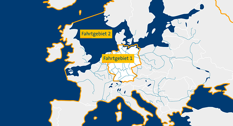 Fahrtgebiete Bootsversicherung - Mit meineBootsversicherung sind Sie auf dem richtigen Kurs